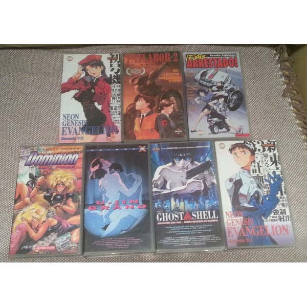 REGALO Doy lote de cintas Anime en VHS 1